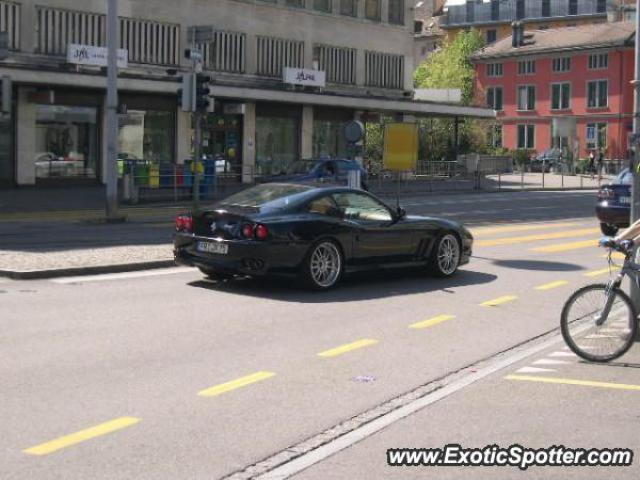 Ferrari 575M spotted in Zurich, Switzerland