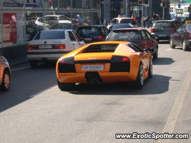 Lamborghini Murcielago spotted in Zurich, Switzerland