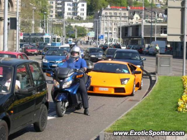 Lamborghini Murcielago spotted in Zurich, Switzerland