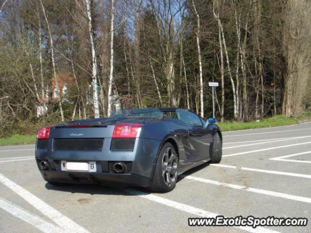 Lamborghini Gallardo spotted in Brussels, Belgium