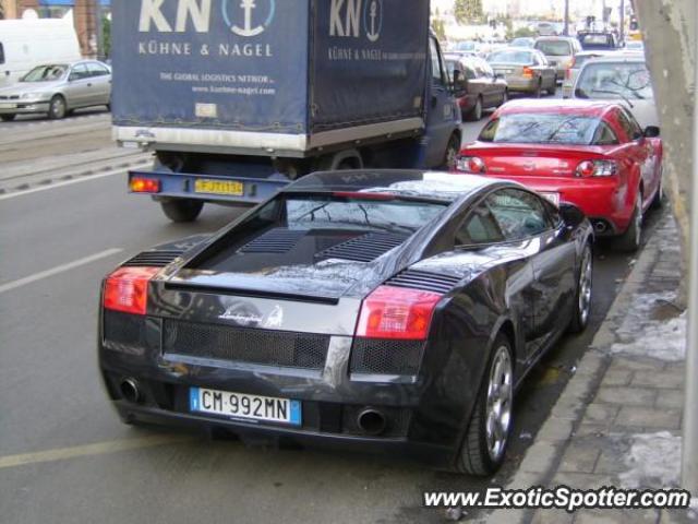 Lamborghini Gallardo spotted in Budapest, Hungary