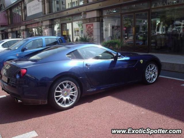 Ferrari 599GTB spotted in Montreux, Switzerland