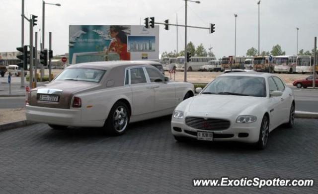 Rolls Royce Phantom spotted in Dubai, United Arab Emirates