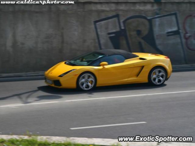 Lamborghini Gallardo spotted in Budapest, Hungary