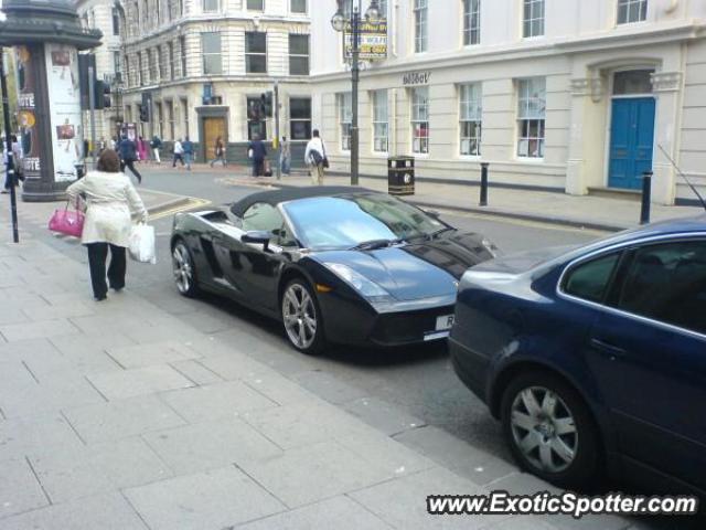 Lamborghini Gallardo spotted in Birmingham, United Kingdom