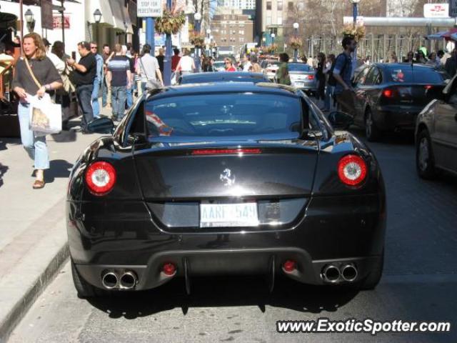 Ferrari 599GTB spotted in Toronto, Canada