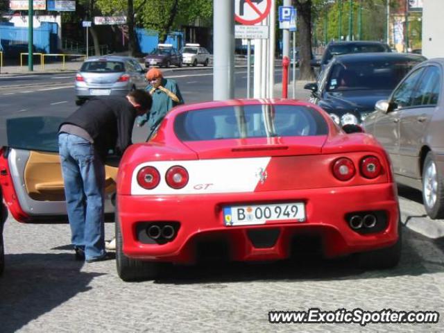 Ferrari 360 Modena spotted in Poznan, Poland