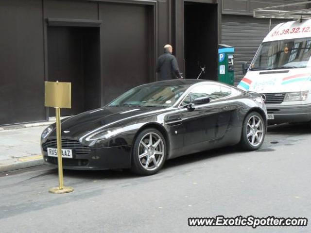 Aston Martin Vantage spotted in Paris, France