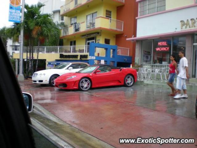 Ferrari F430 spotted in South Beach, Miami, Florida