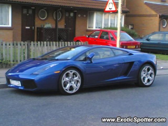 Lamborghini Gallardo spotted in Birmingham, United Kingdom