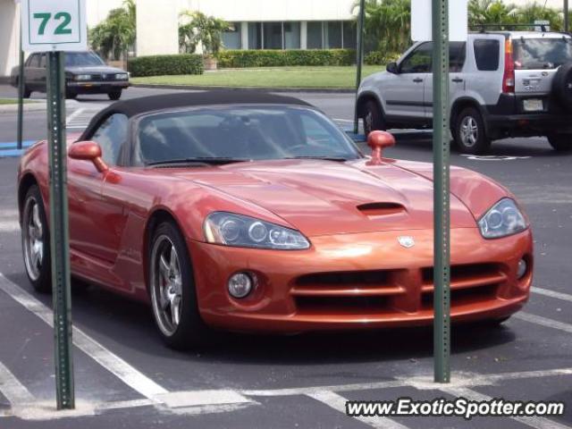 Dodge Viper spotted in Coral Springs, Florida