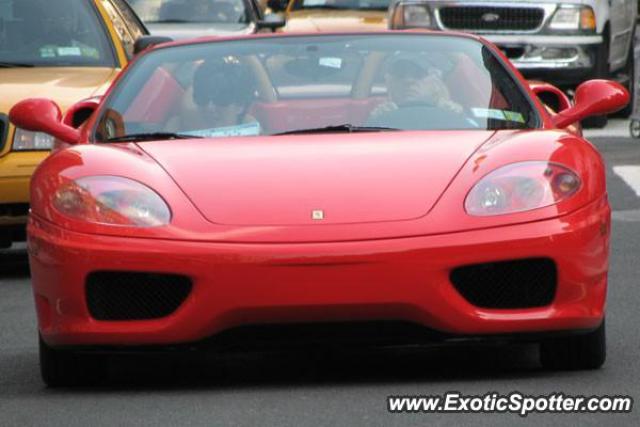 Ferrari 360 Modena spotted in Manhatten, New York