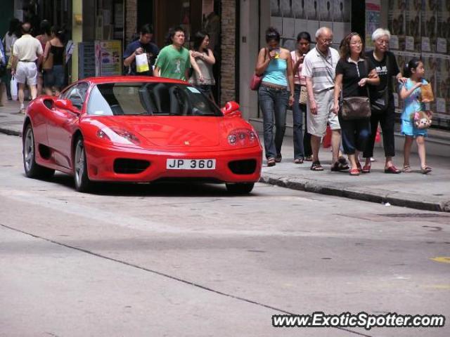 Ferrari 360 Modena spotted in Hong Kong, China