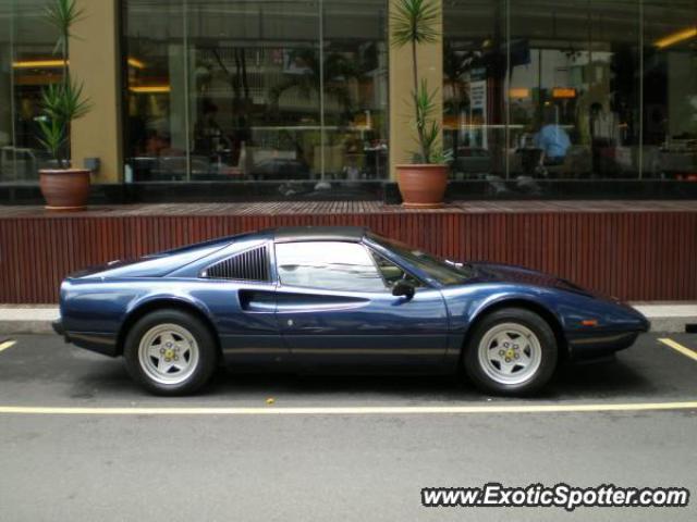 Ferrari 308 spotted in Kuala Lumpur, Malaysia