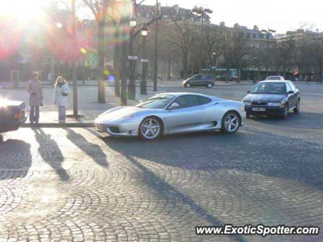 Ferrari 360 Modena spotted in Paris, France