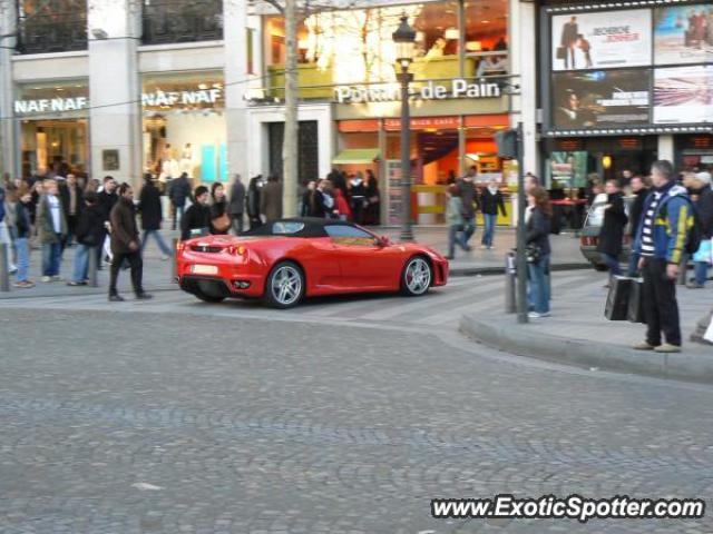 Ferrari F430 spotted in Paris, France