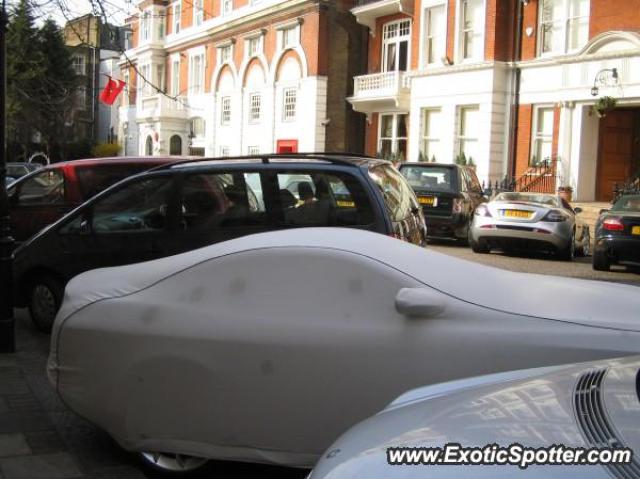 Mercedes SLR spotted in London, United Kingdom