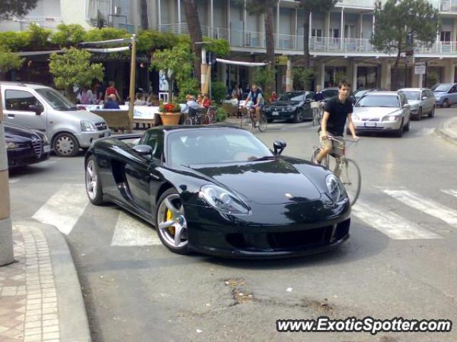 Porsche Carrera GT spotted in Milano marittima, Italy