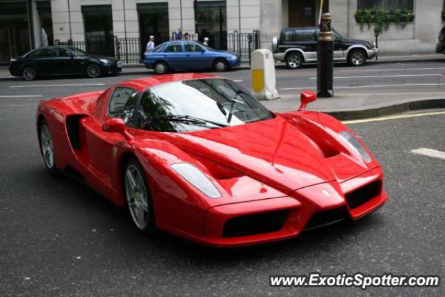 Ferrari Enzo spotted in London, United Kingdom