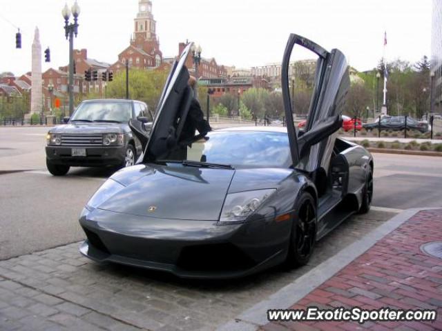 Lamborghini Murcielago spotted in Providence, Rhode Island