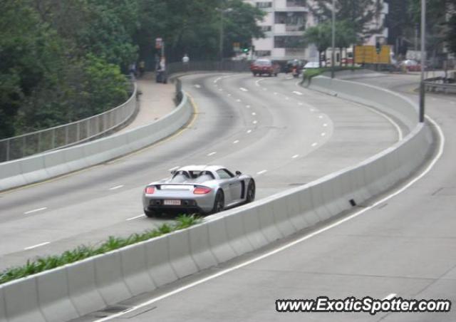 Porsche Carrera GT spotted in HONG KONG, China