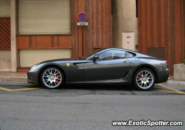 Ferrari 599GTB spotted in Paris, France