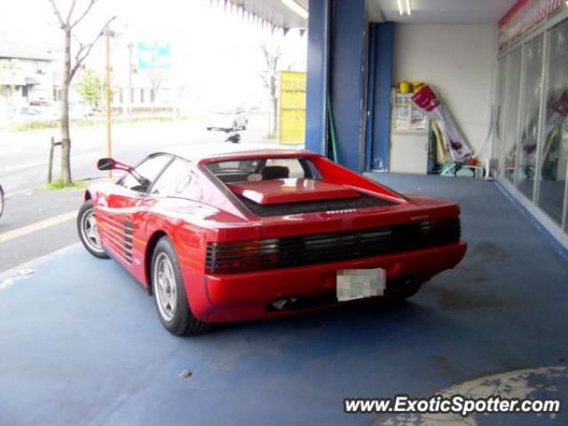 Ferrari Testarossa spotted in Eddington, Maine