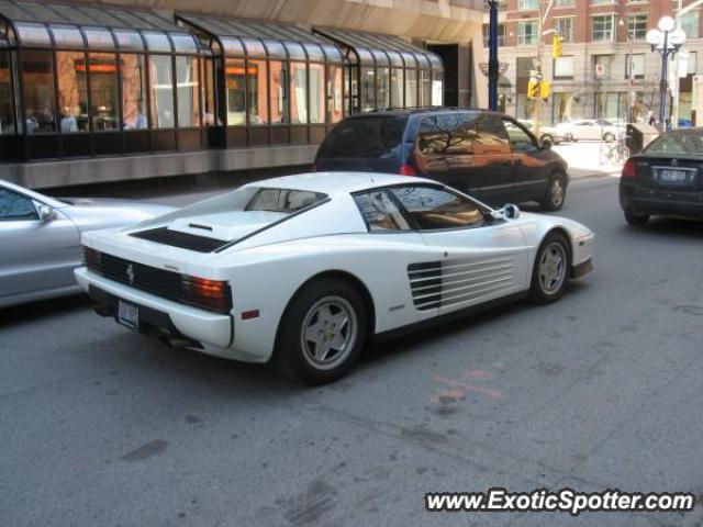 Ferrari Testarossa spotted in Toronto, Canada