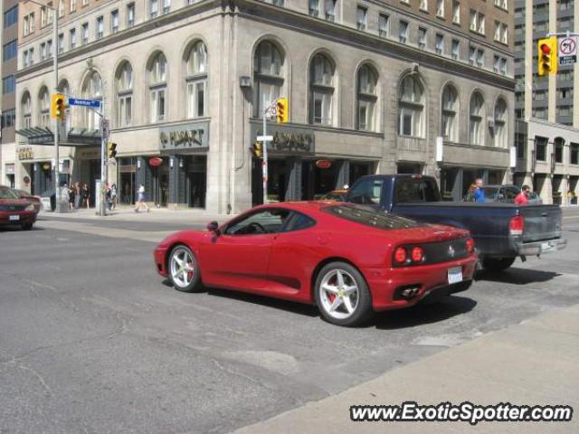 Ferrari 360 Modena spotted in Toronto, Canada