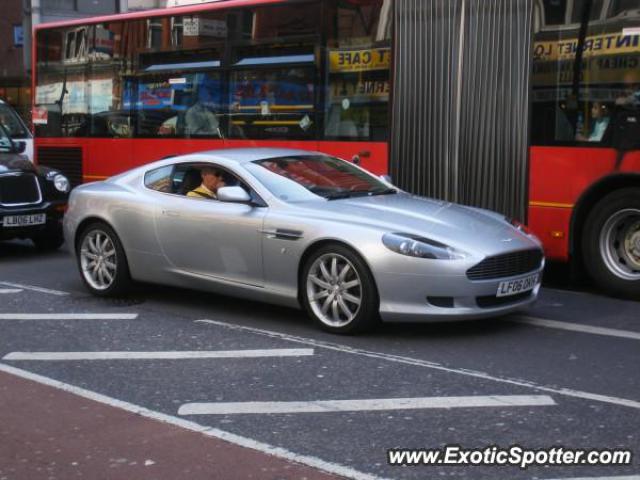 Aston Martin DB9 spotted in London, United Kingdom