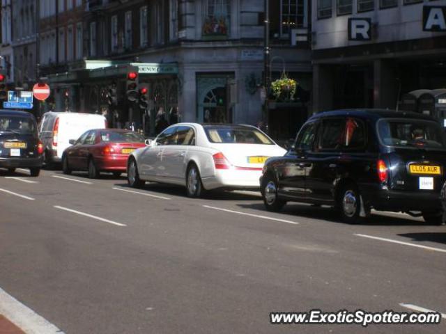 Mercedes Maybach spotted in London, United Kingdom