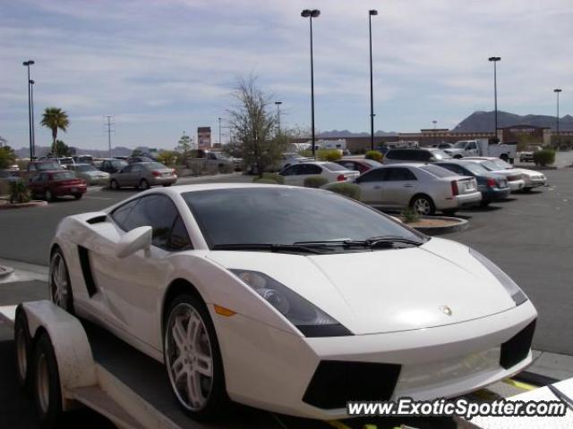 Lamborghini Gallardo spotted in Las Vegas, Nevada