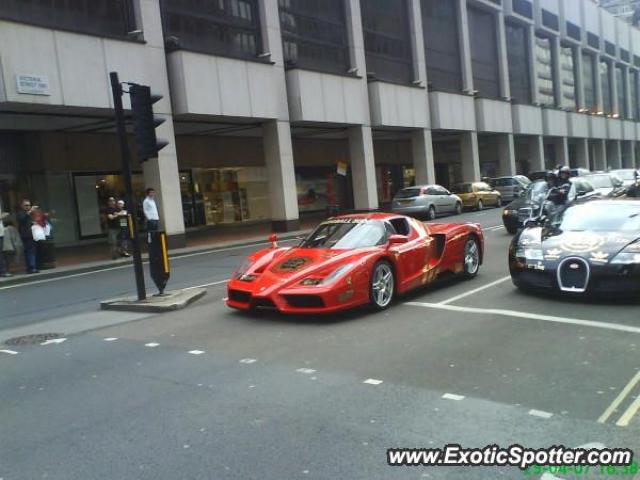 Ferrari Enzo spotted in London, United Kingdom