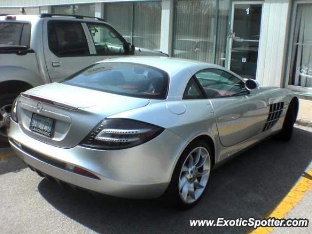 Mercedes SLR spotted in Toronto, Canada