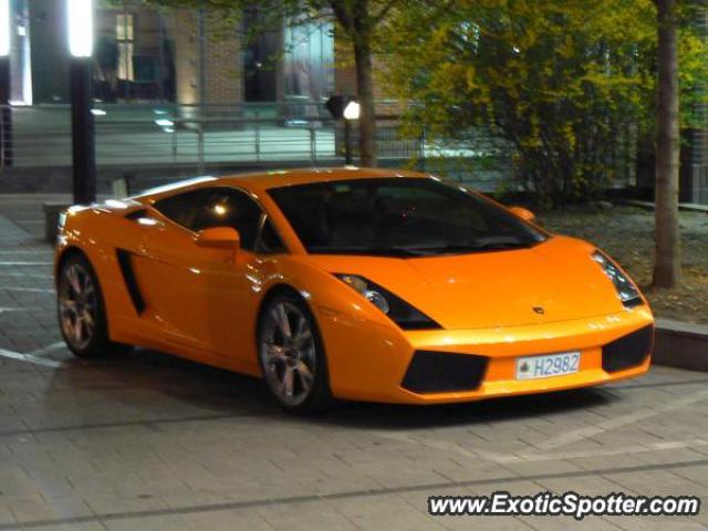 Lamborghini Gallardo spotted in Budapest, Hungary