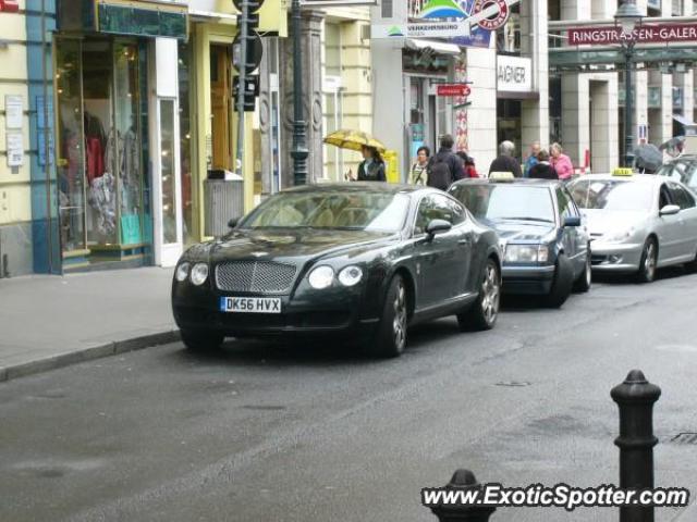 Bentley Continental spotted in Vienna, Austria