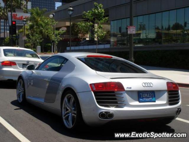 Audi R8 spotted in Los Angeles, California