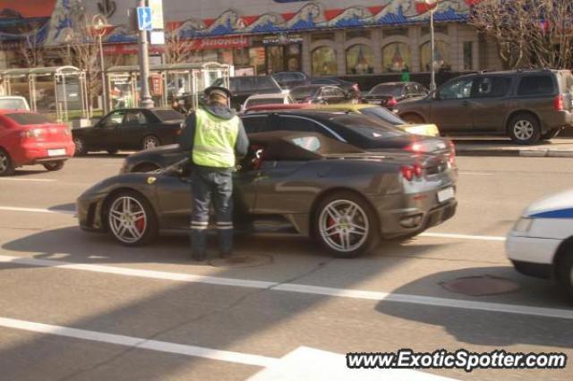 Ferrari F430 spotted in Moscow, Russia