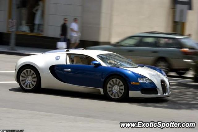 Bugatti Veyron spotted in Beverly Hills, California