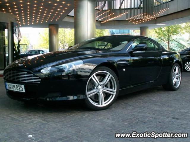 Aston Martin DB9 spotted in Berlin, Germany