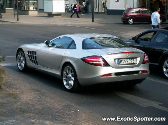 Mercedes SLR spotted in Berlin, Germany