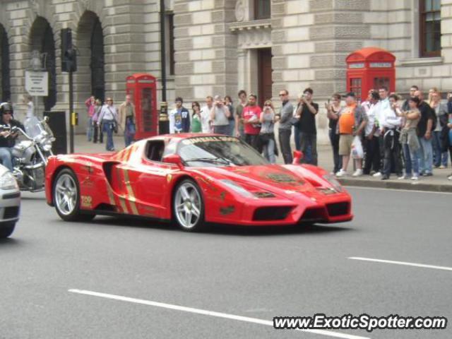 Ferrari Enzo spotted in London, United Kingdom