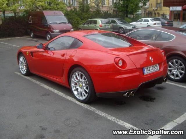 Ferrari 599GTB spotted in Prague, Czech Republic