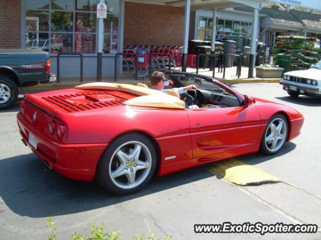 Ferrari F355 spotted in Potomac, Maine