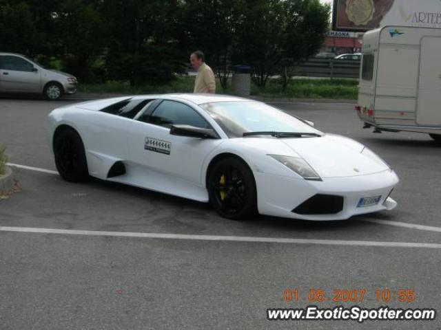 Lamborghini Murcielago spotted in Outskirts, Italy