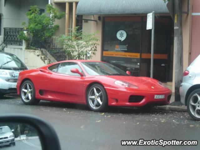 Ferrari 360 Modena spotted in Sydney, Australia