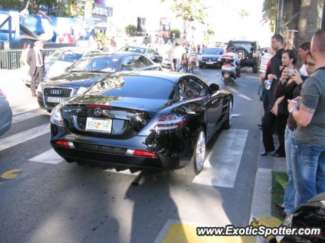 Mercedes SLR spotted in Cannes, France