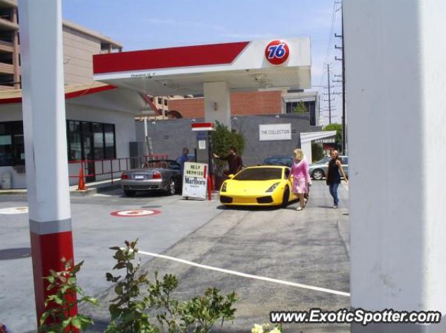 Lamborghini Gallardo spotted in Beverly Hills, California