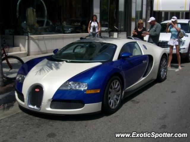 Bugatti Veyron spotted in Beverly Hills, California