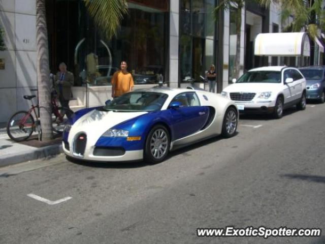 Bugatti Veyron spotted in Beverly Hills, California